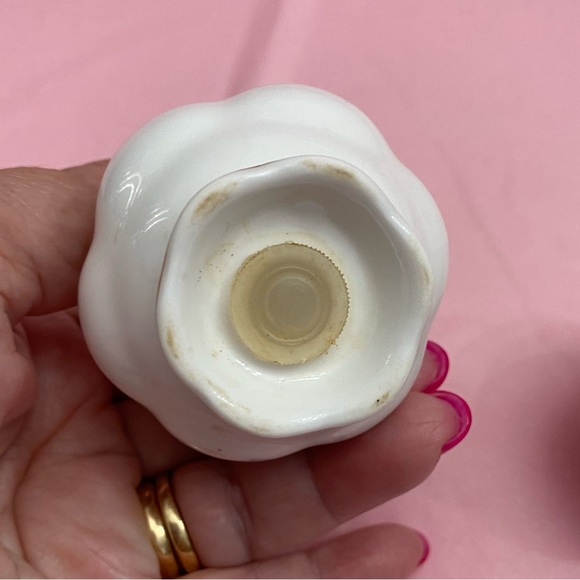 EUC VTG ROYAL ALBERT BONE CHINA SALT AND PEPPER SHAKERS IN “MAYFLOWER” PATTERN - Picture 9 of 10